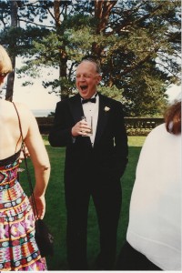 My dad at my brother's wedding