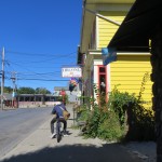 Oblong Kids' Books, Millerton, NY. The sky really was that blue.